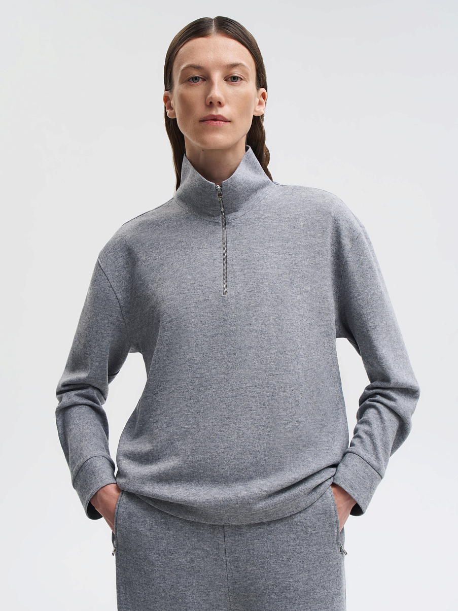 Толстовка из шерсти