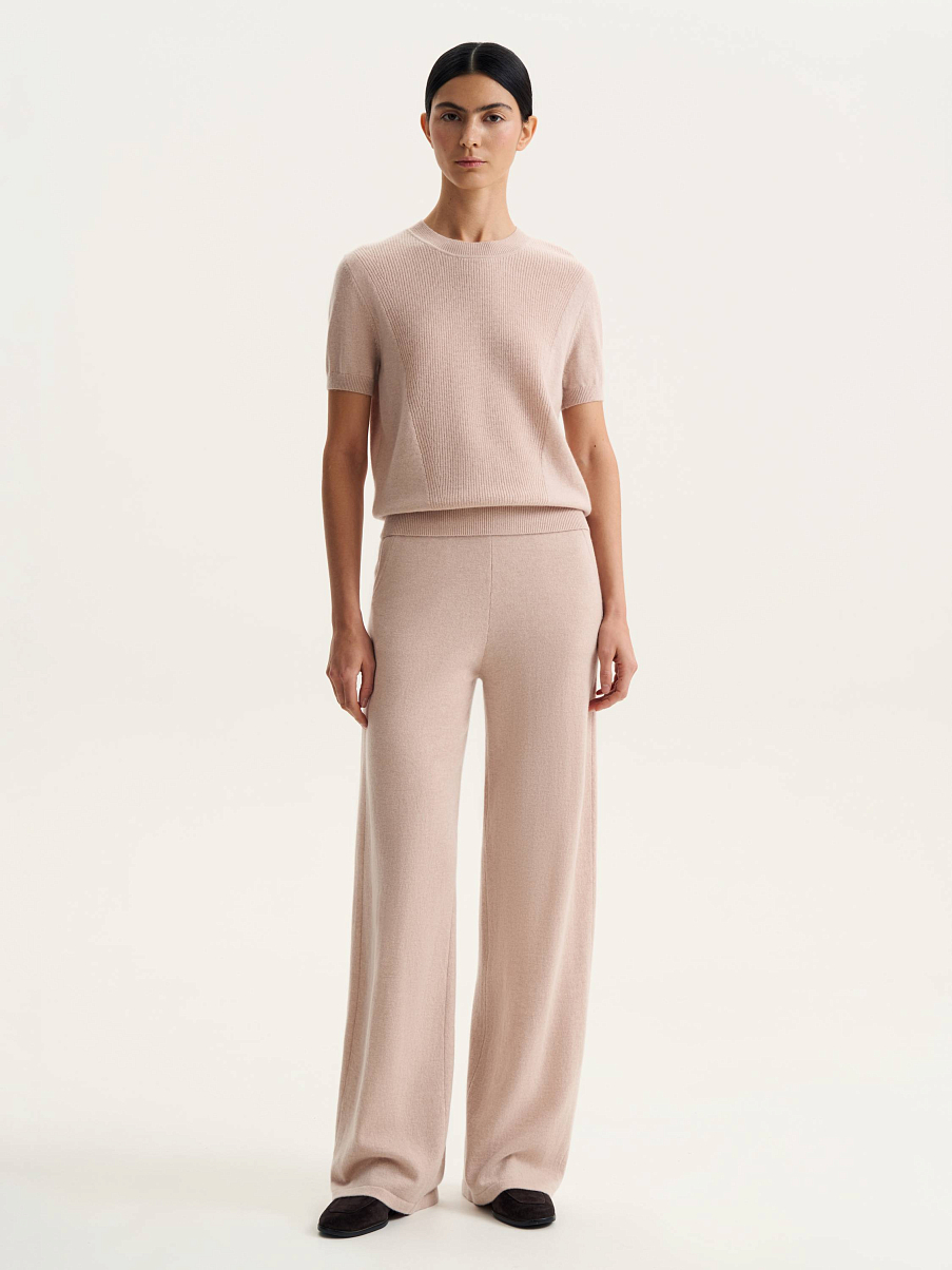 Топ из кашемира и шерсти мериноса