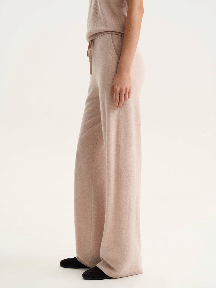 Брюки из кашемира и шерсти мериноса