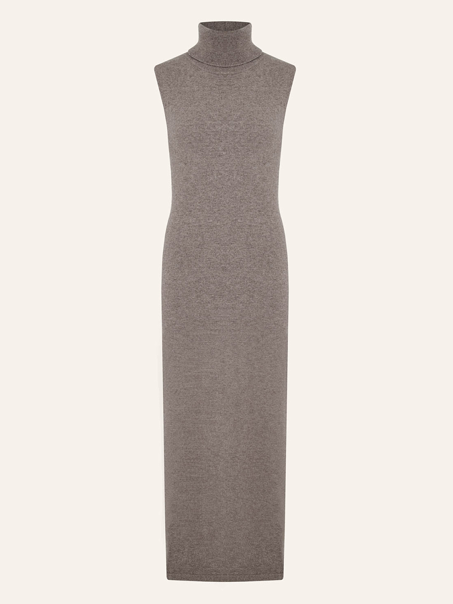 Платье трикотажное из шерсти мериноса