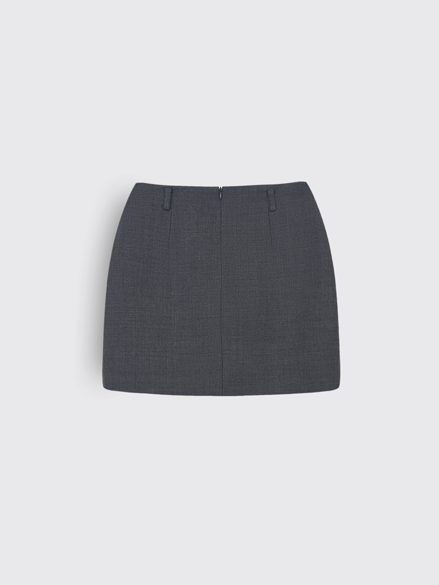 Юбка с шерстью