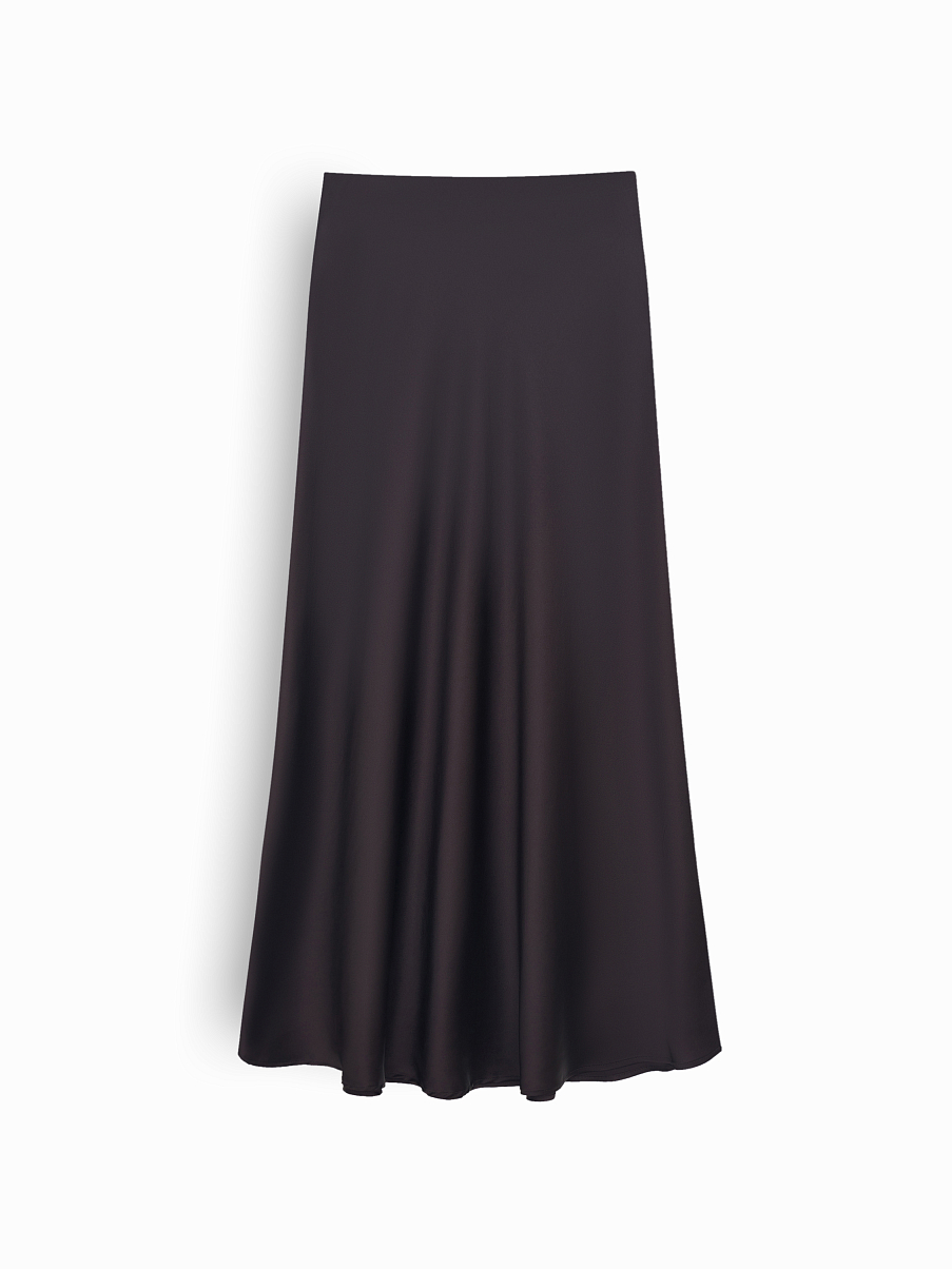 Юбка с шелком