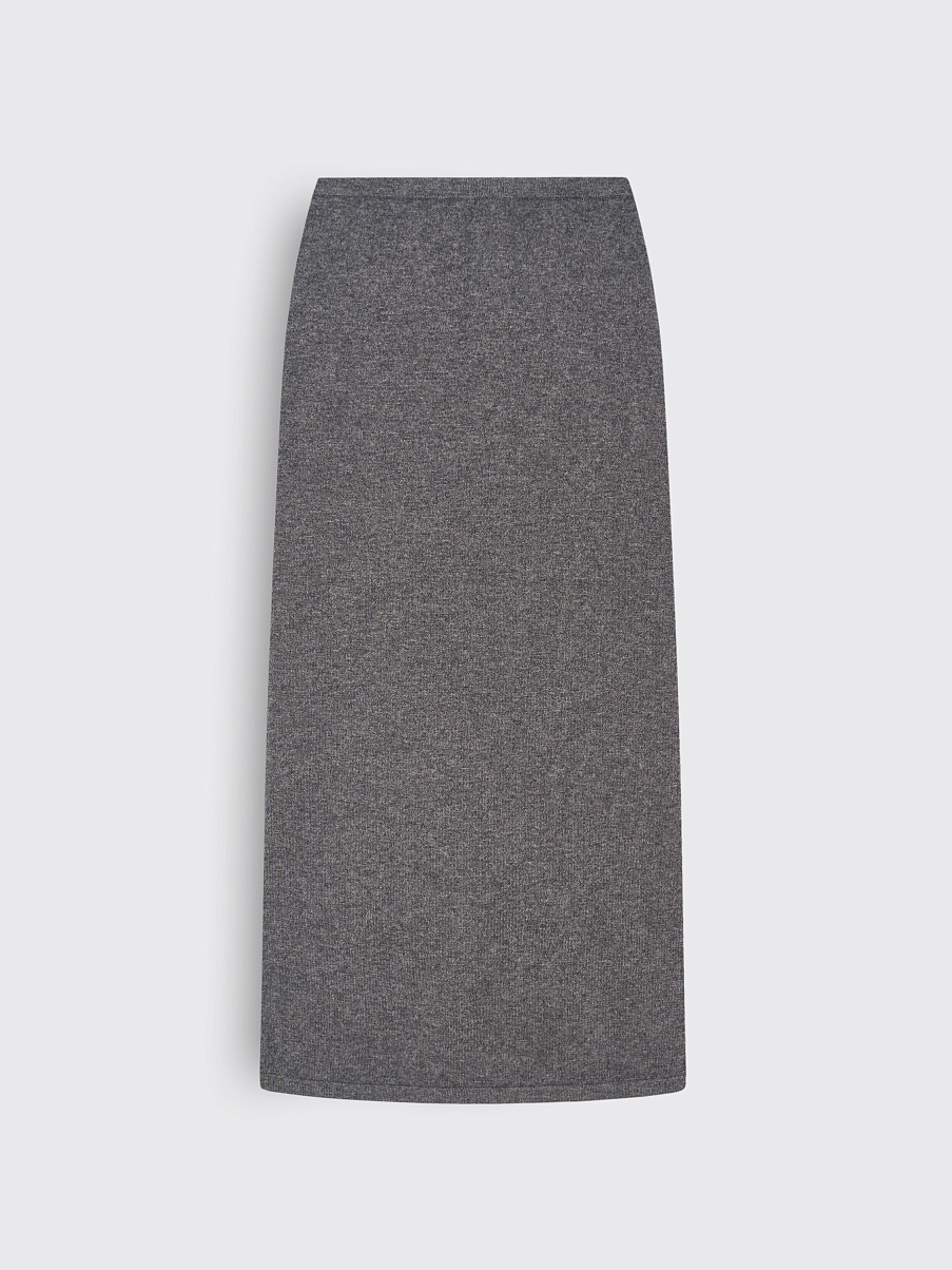 Юбка из мериноса и кашемира