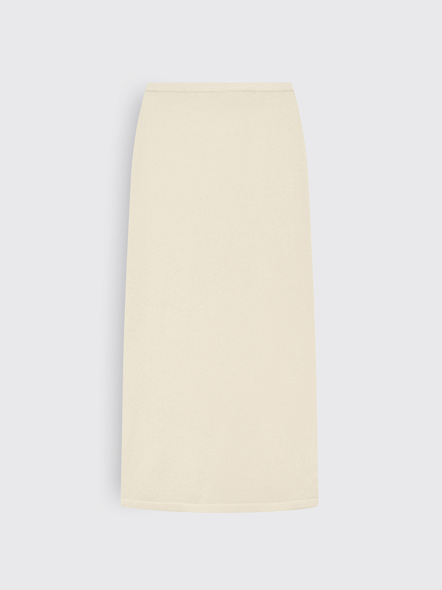 Юбка из мериноса и кашемира