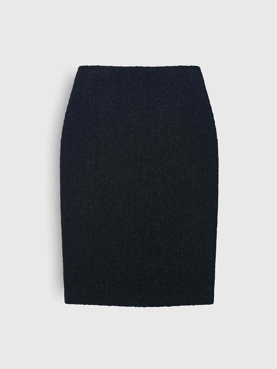 Юбка из шерсти миди