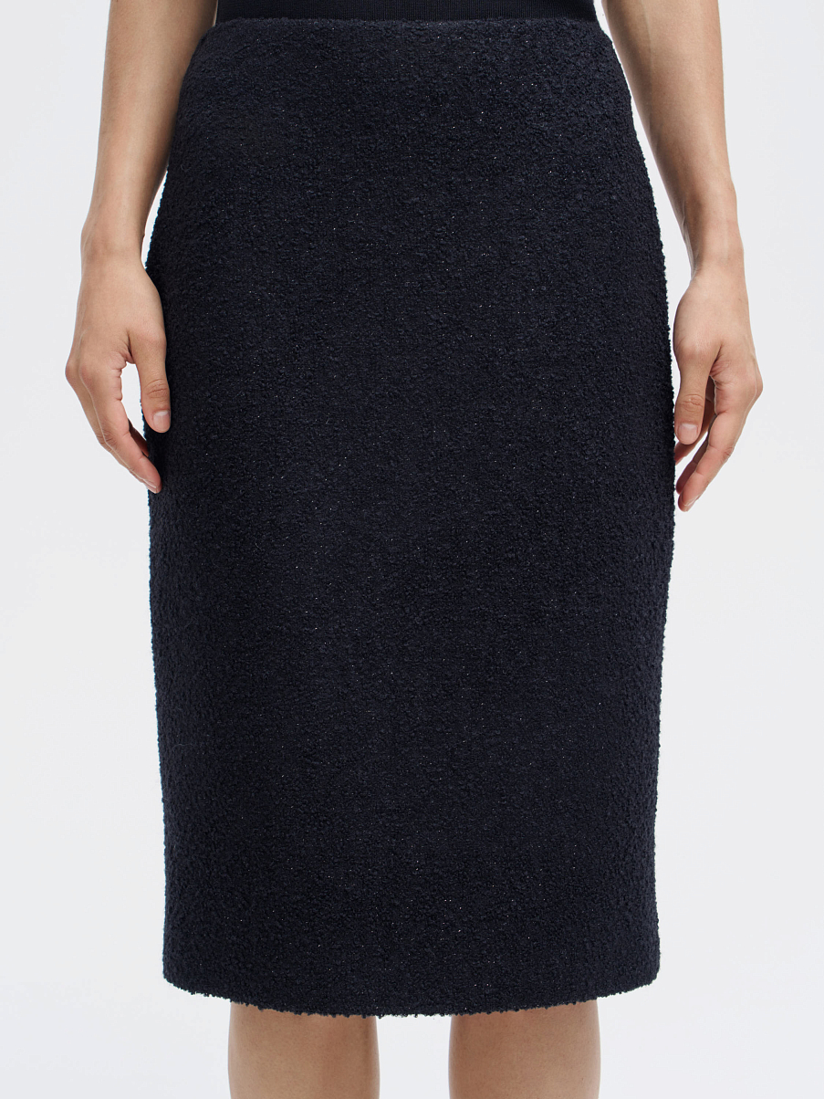 Юбка из шерсти миди