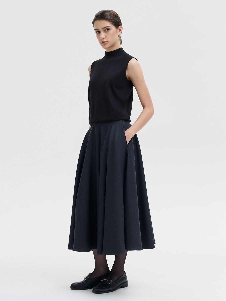 Юбка со складками