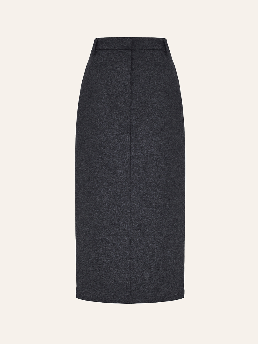 Юбка из шерсти