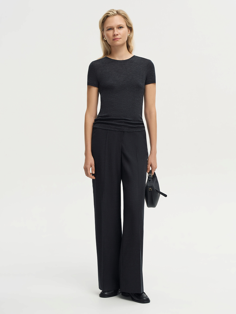 Футболка из шерсти