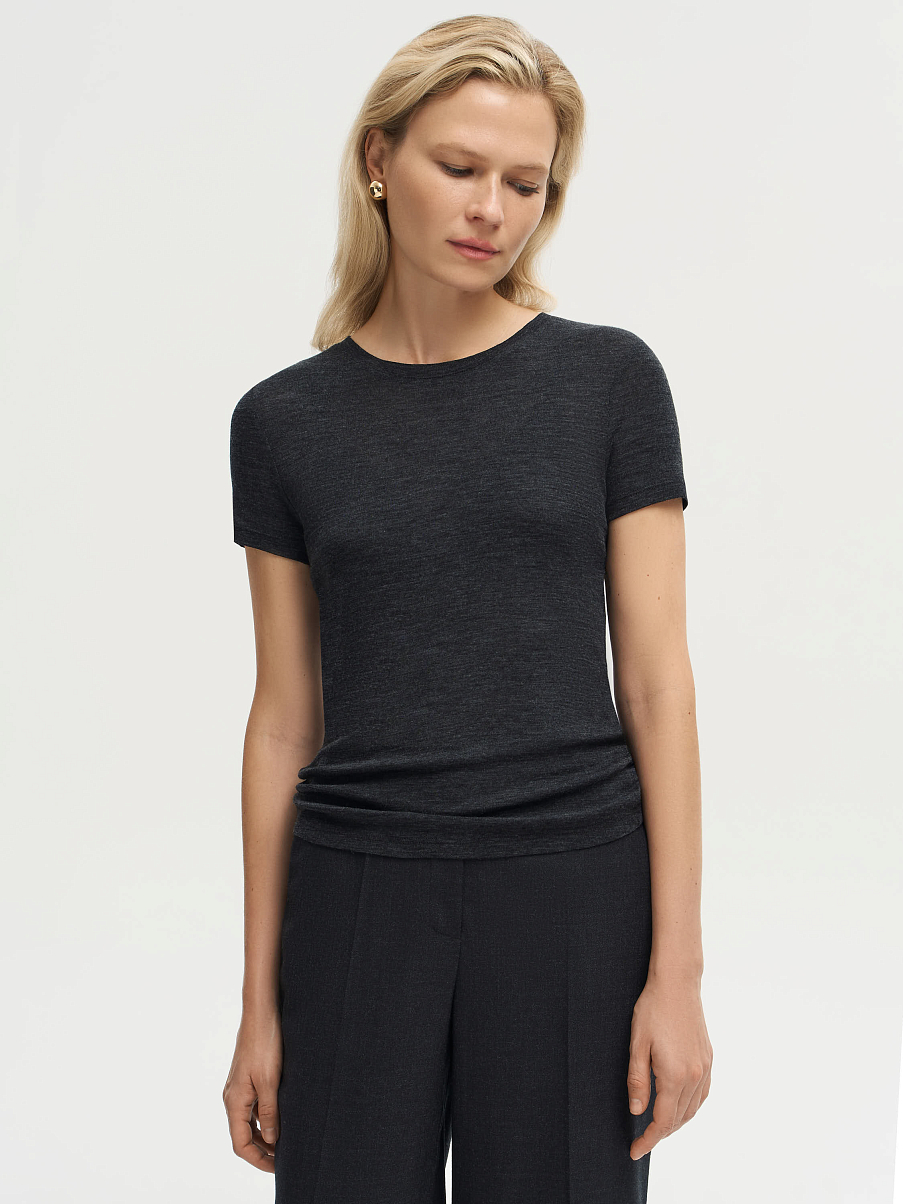 Футболка из шерсти