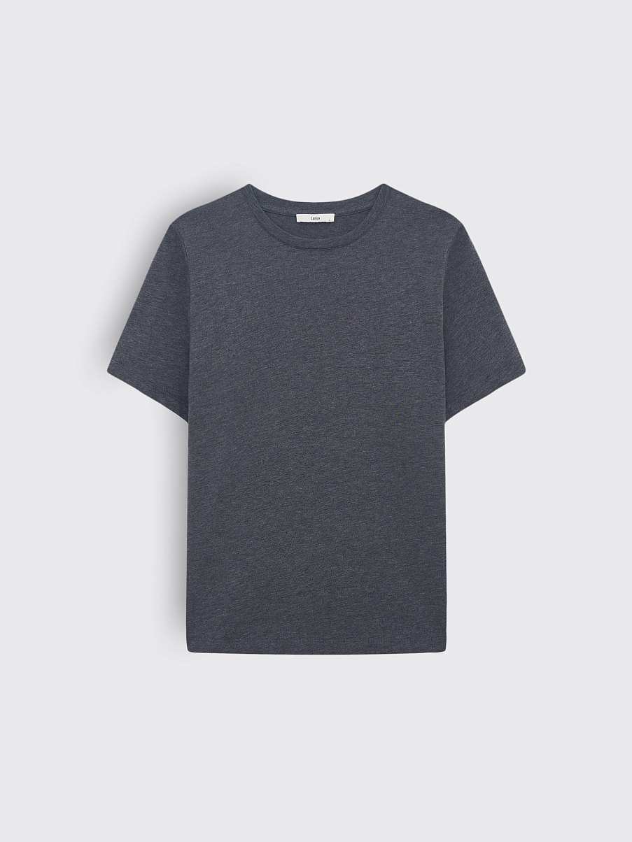 Футболка базовая с шелком