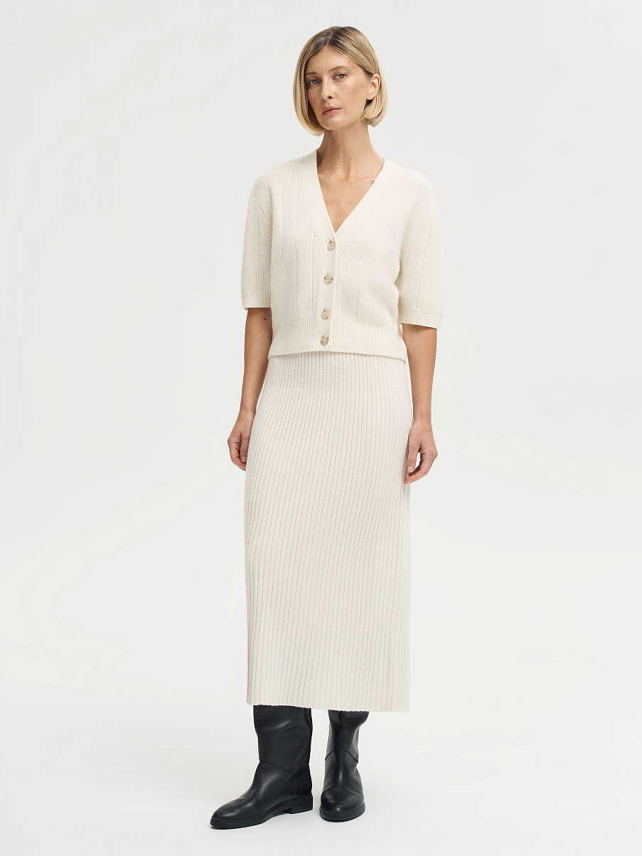 Топ из шерсти с кашемиром