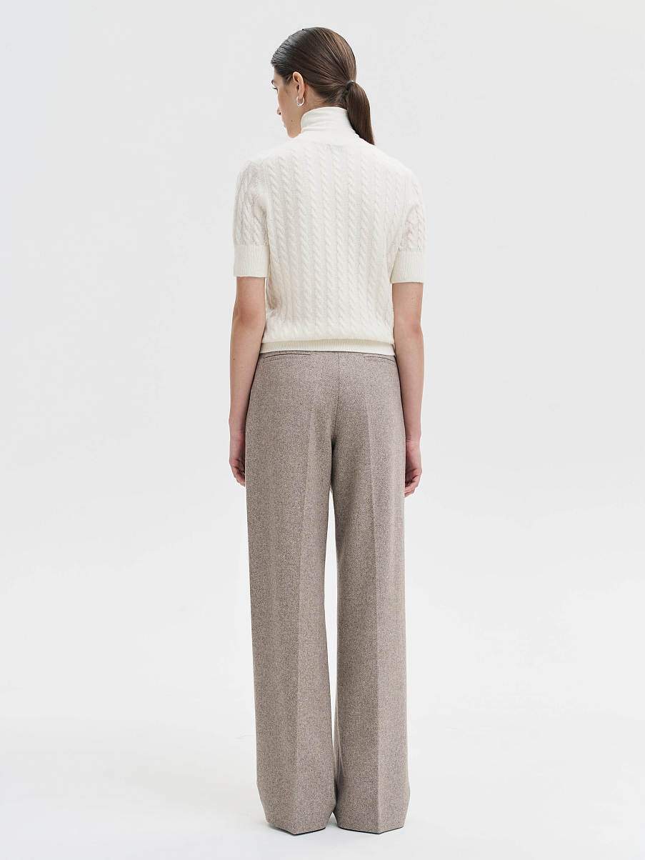 Топ из шерсти с кашемиром