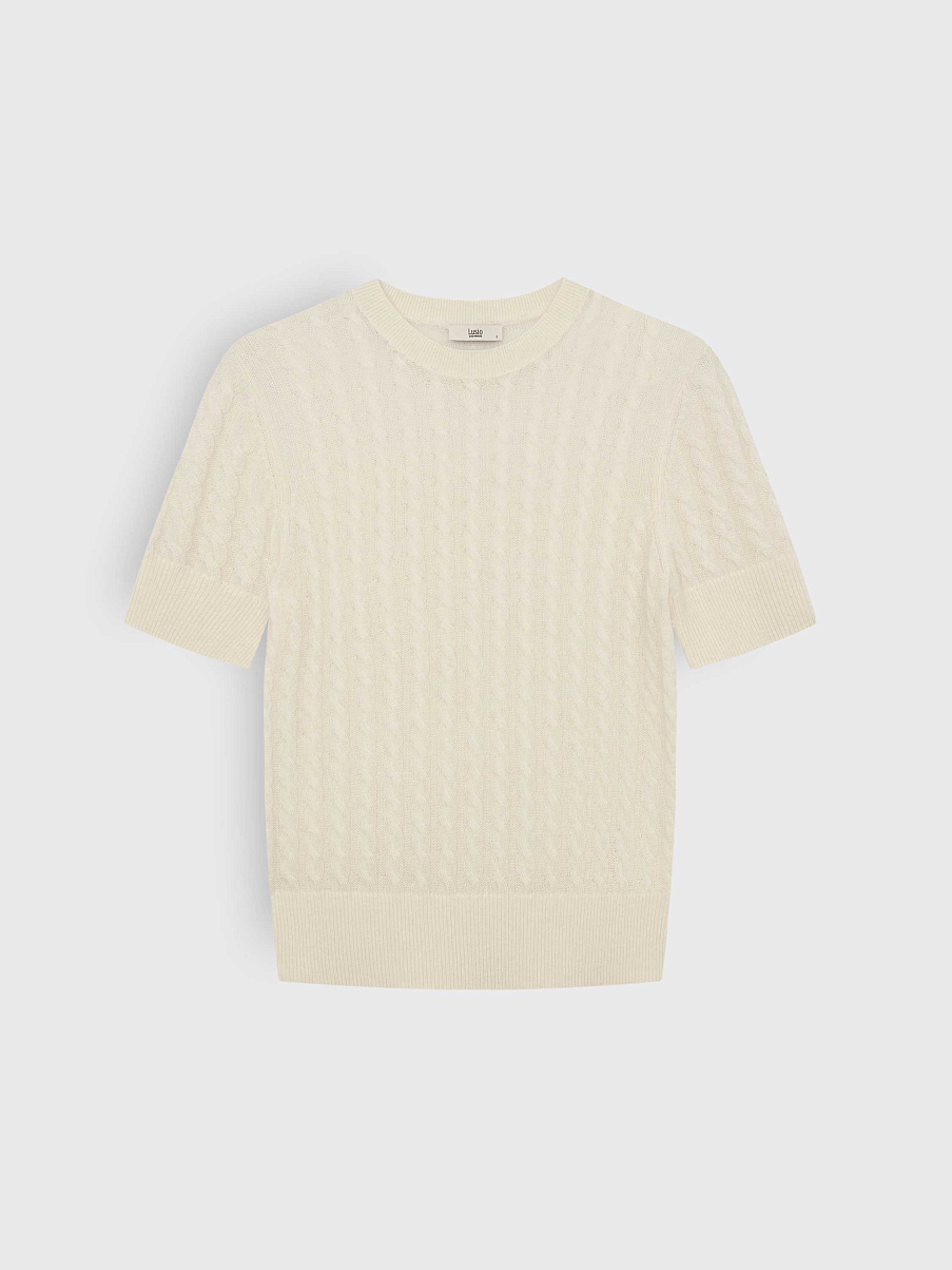 Топ из шерсти с кашемиром