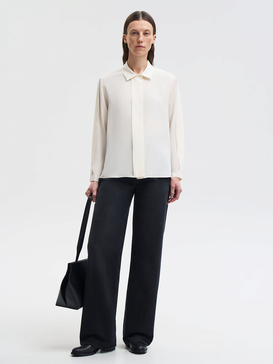 Блуза из шелка