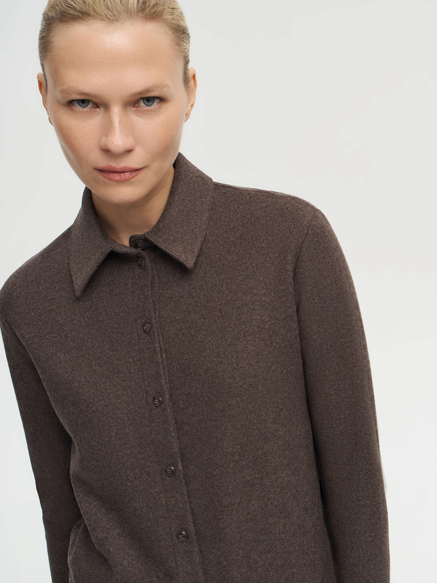 Рубашка из 100% шерсти