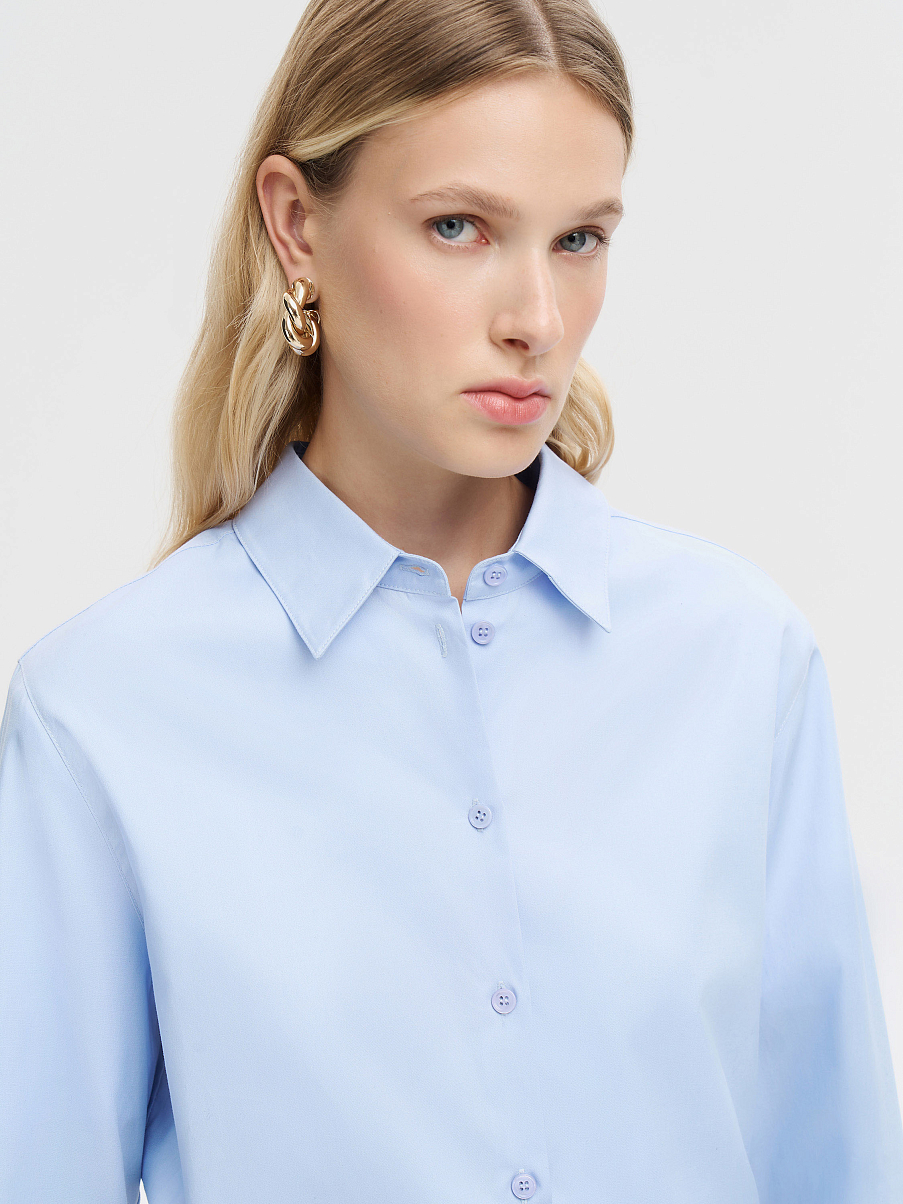 Рубашка свободного кроя