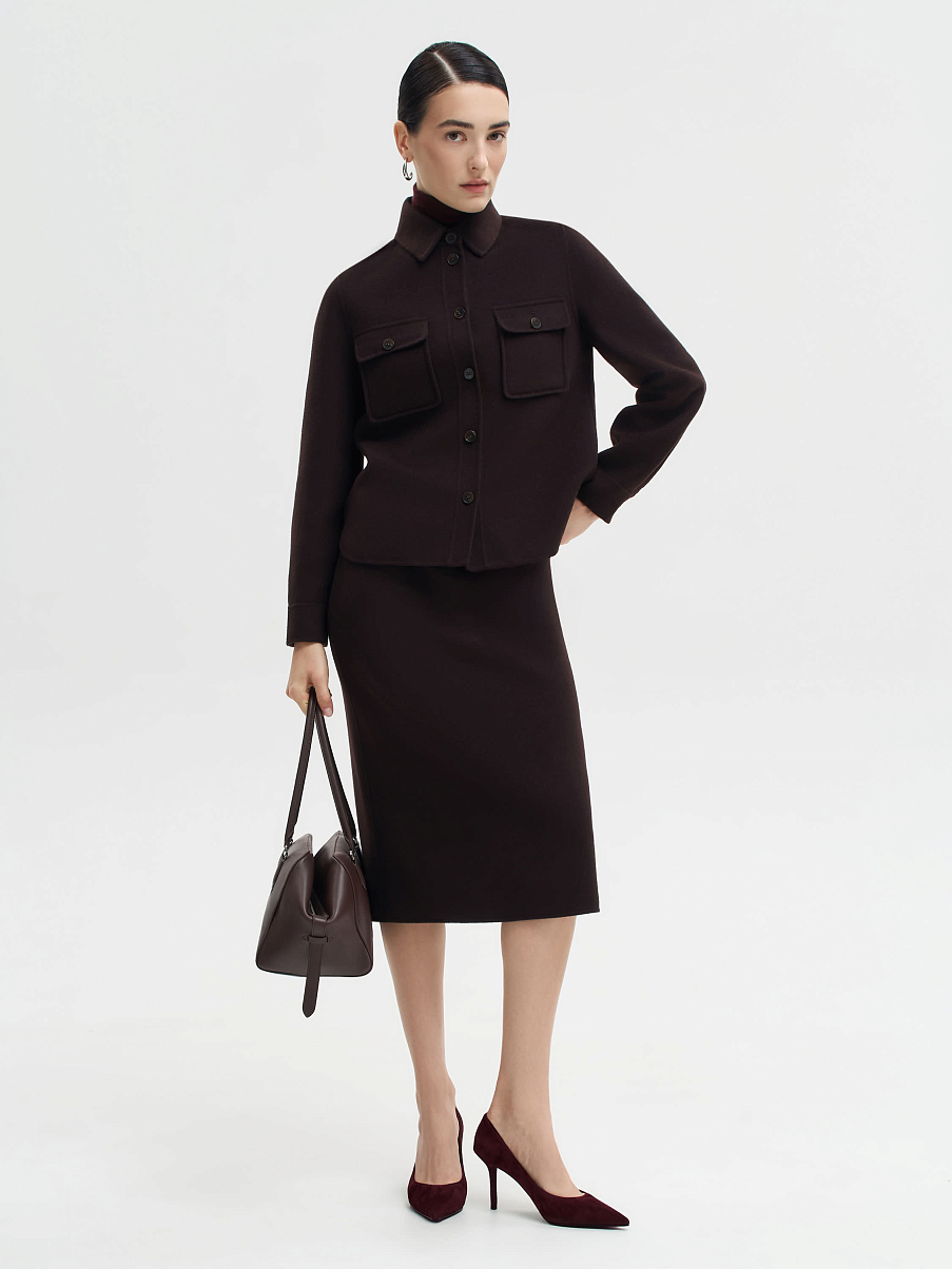 Лодочки из замши