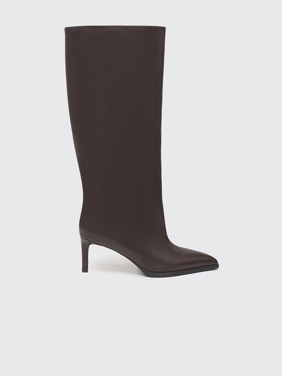 Сапоги из кожи