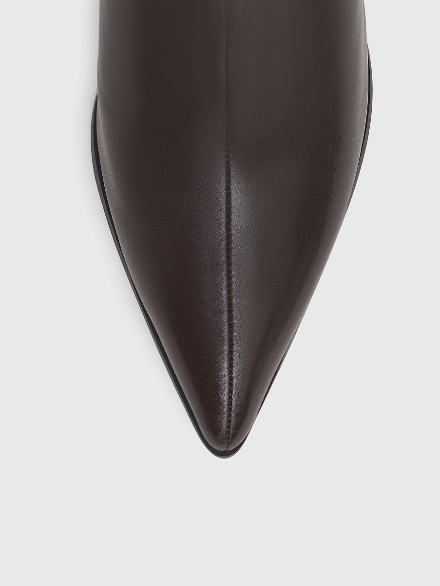 Сапоги из кожи