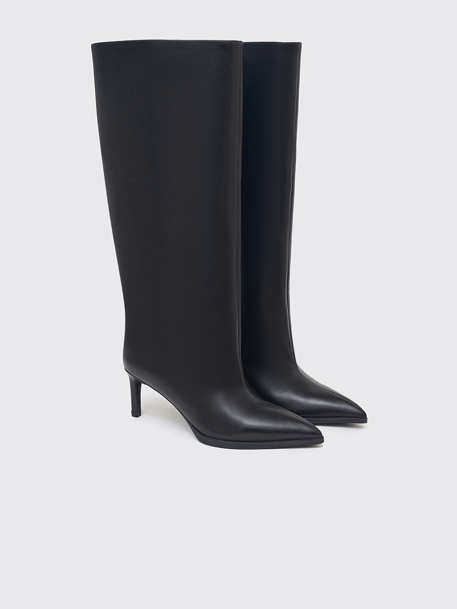 Сапоги из кожи