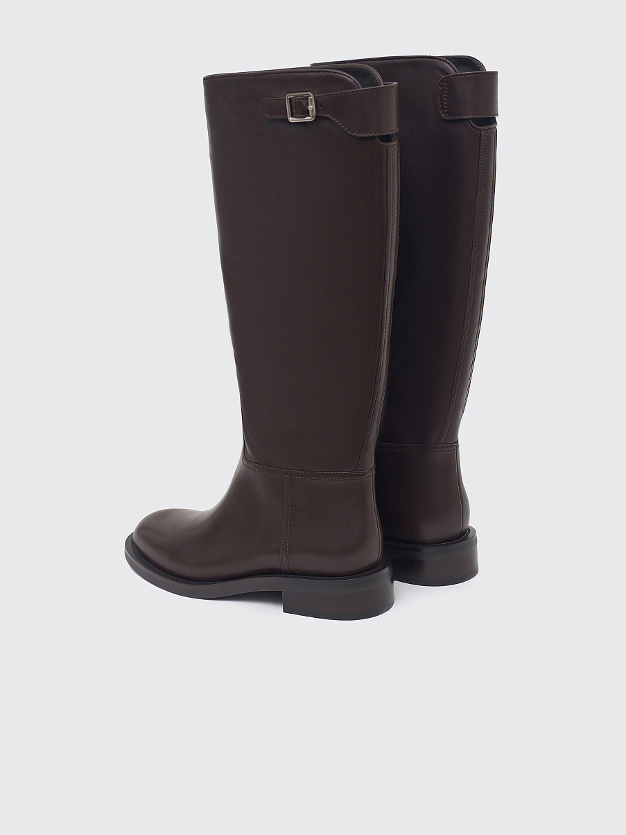 Сапоги из кожи