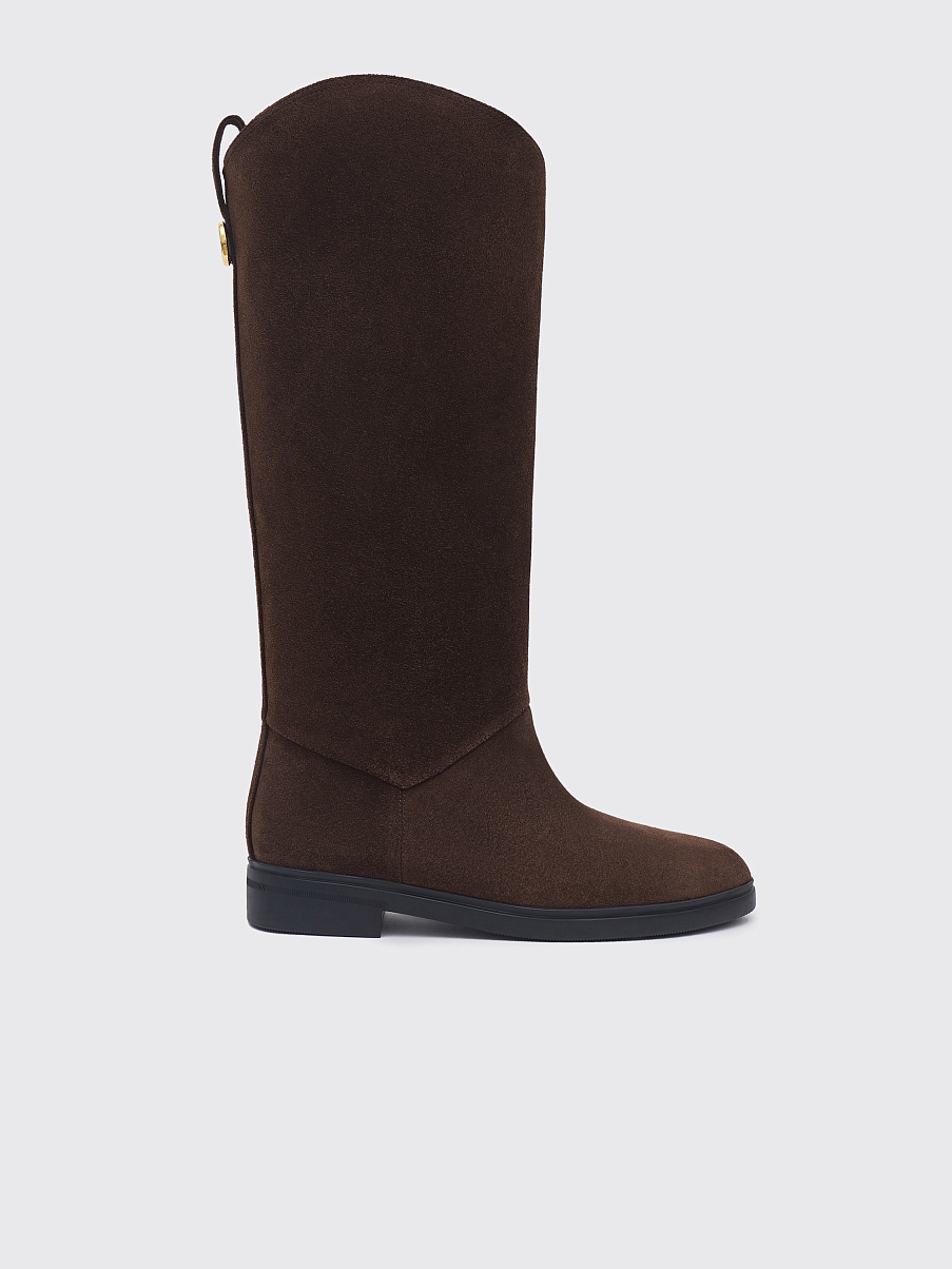 Сапоги из кожи