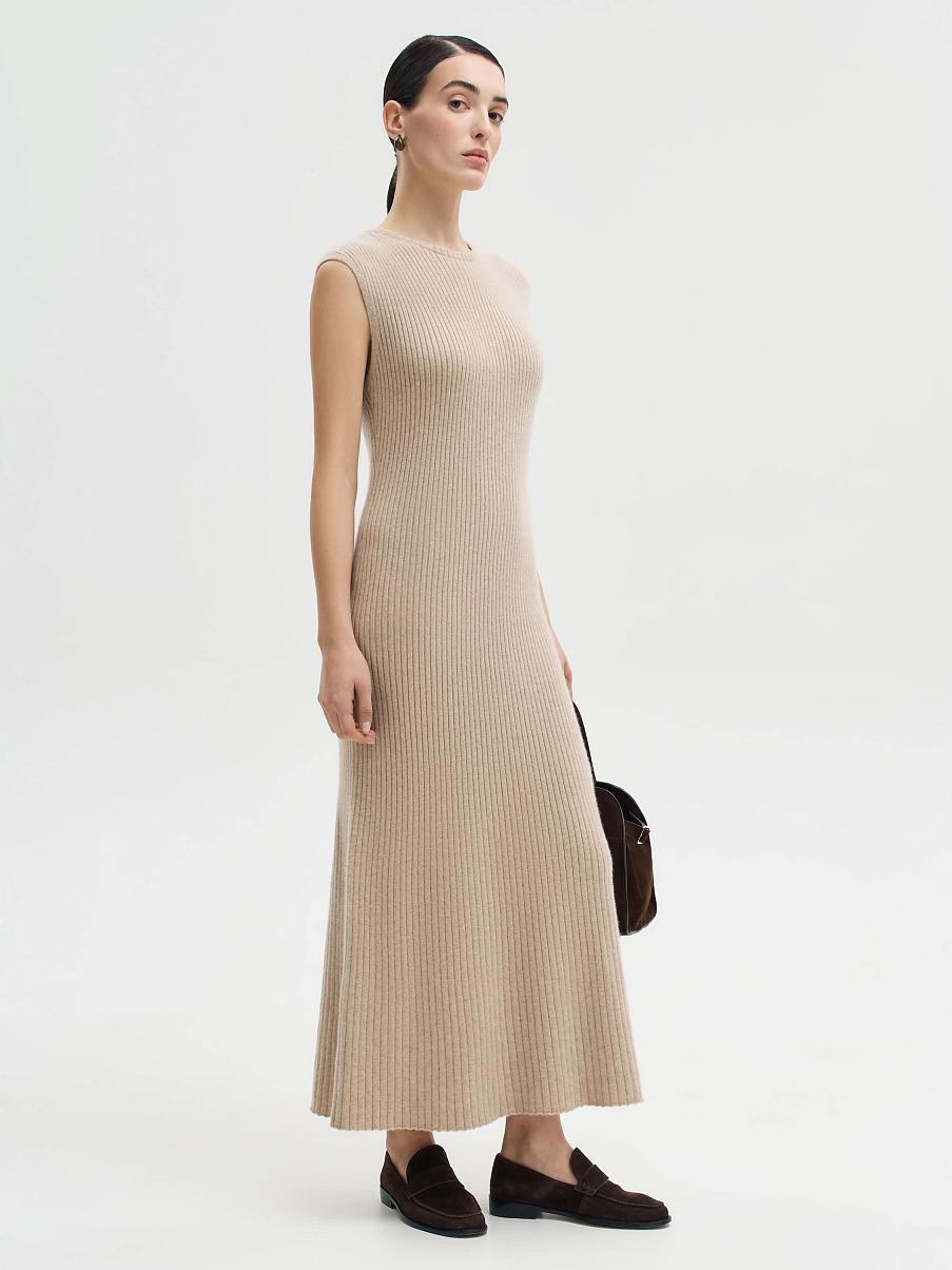 Платье из 100% кашемира