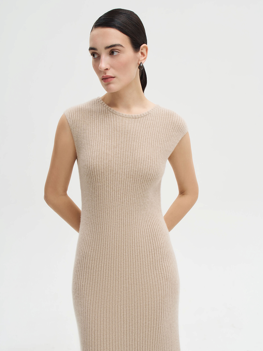 Платье из 100% кашемира
