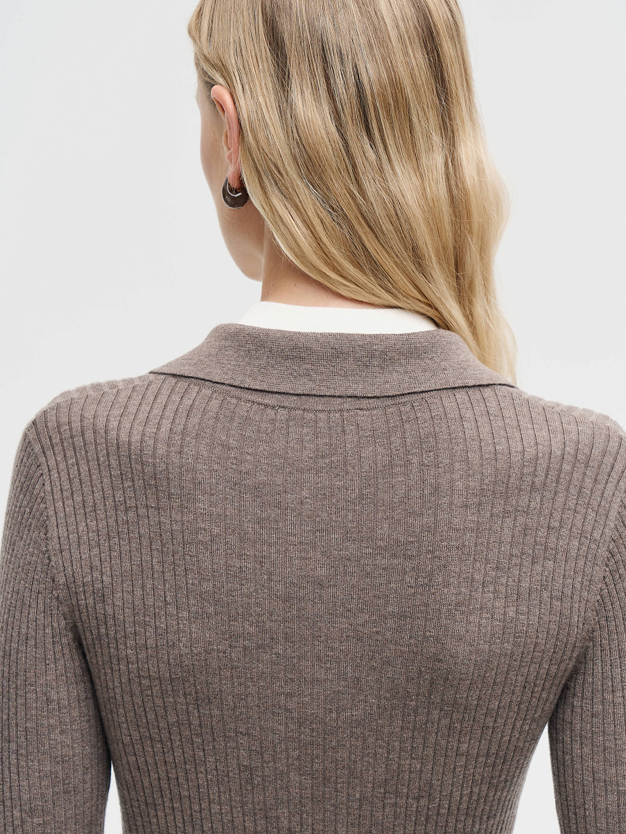 Платье из мериноса