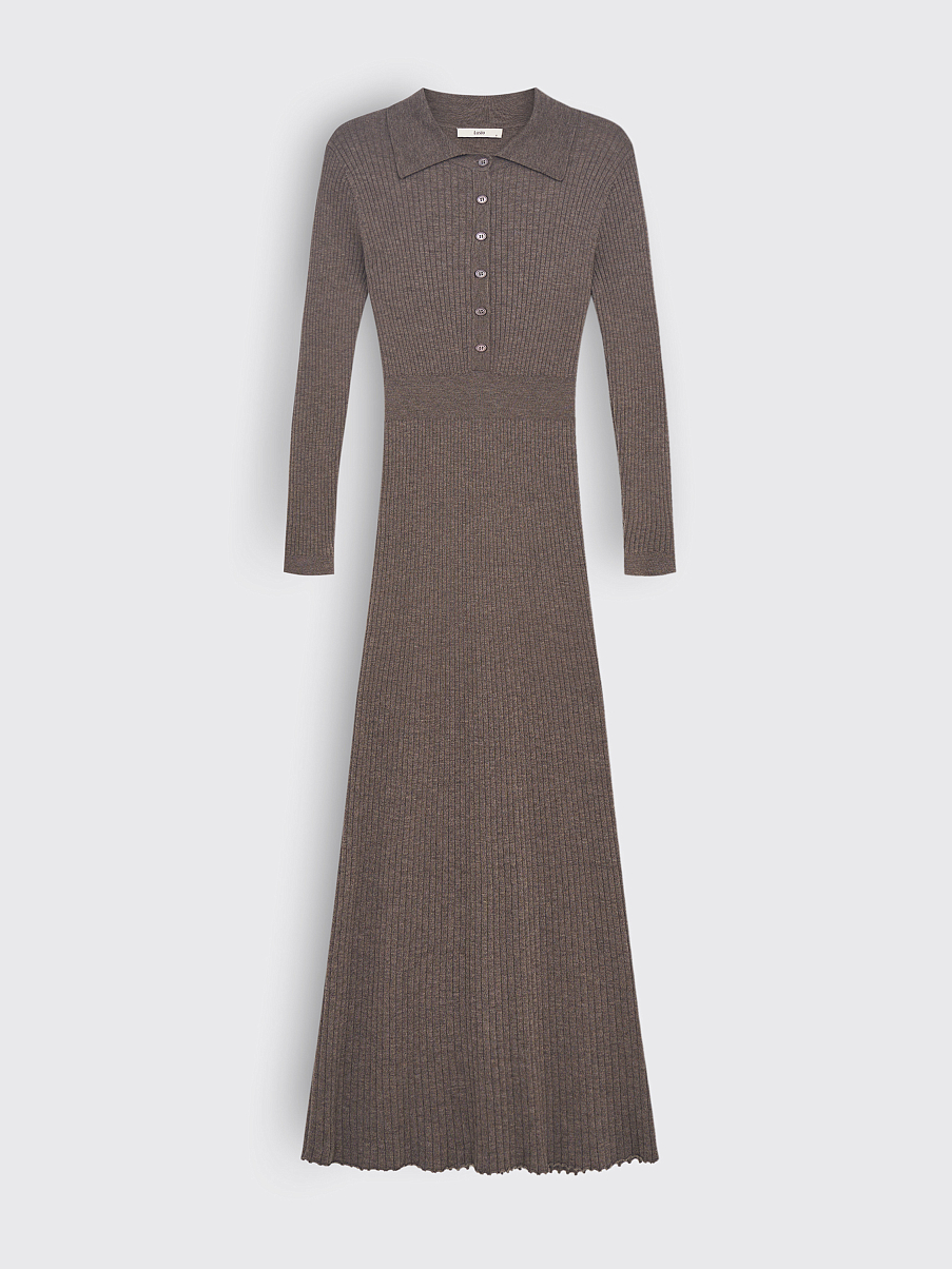 Платье из мериноса