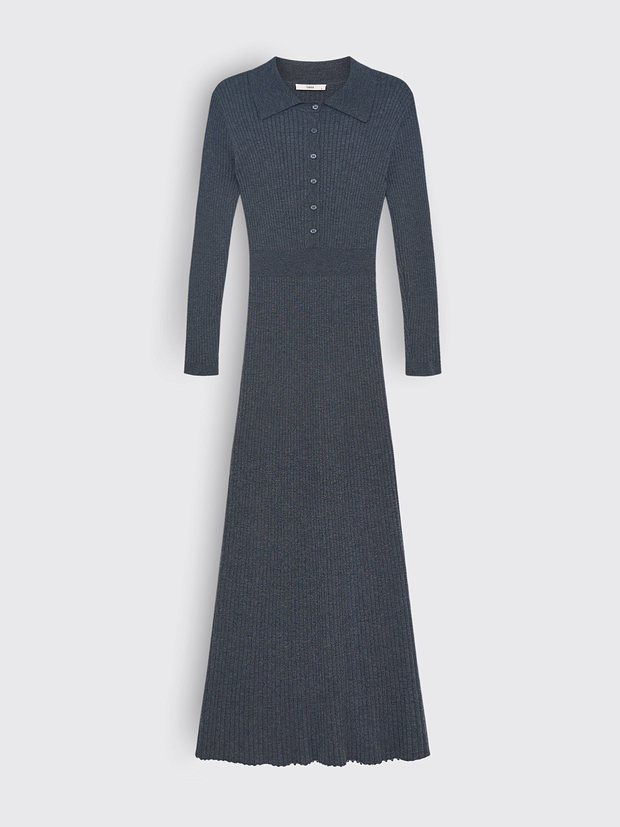 Платье из мериноса