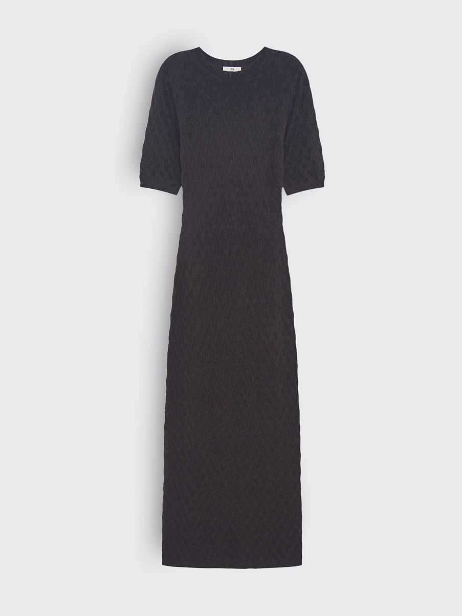 Платье миди из кашемира