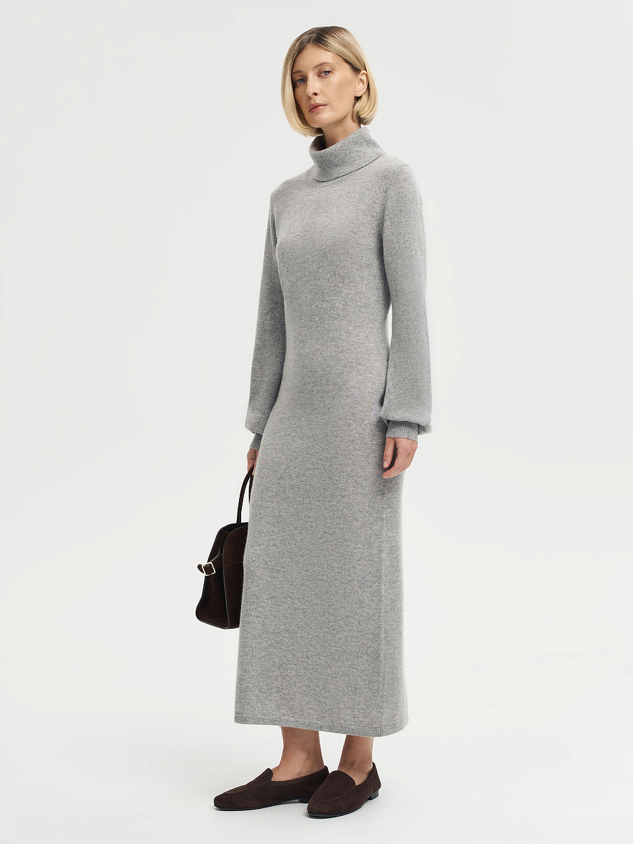 Платье из 100% кашемира