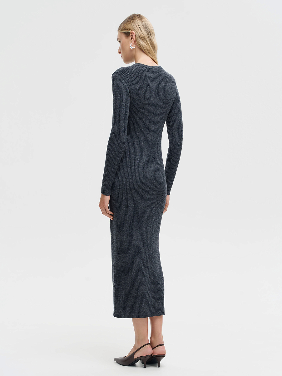 Платье из мериноса и кашемира