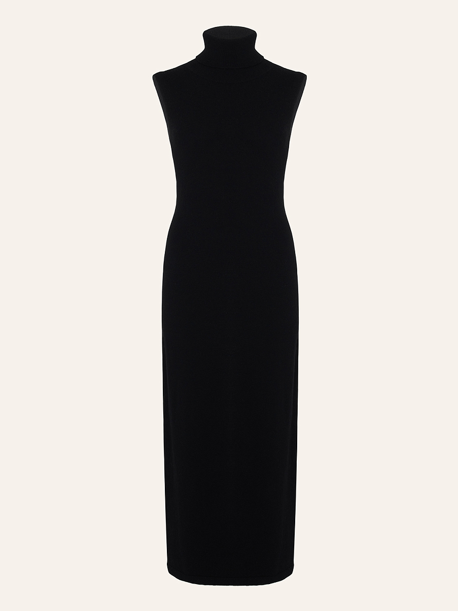 Платье трикотажное из шерсти мериноса