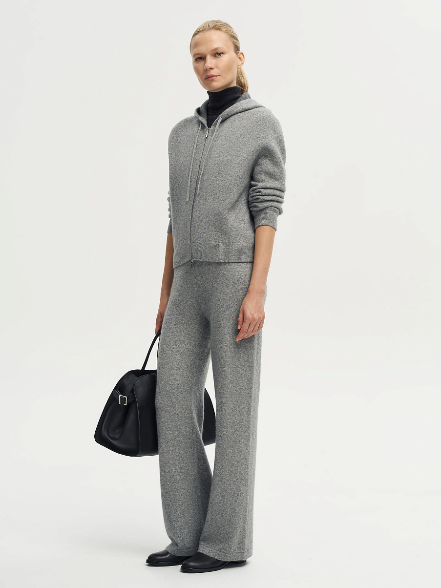 Брюки из шерсти с кашемиром