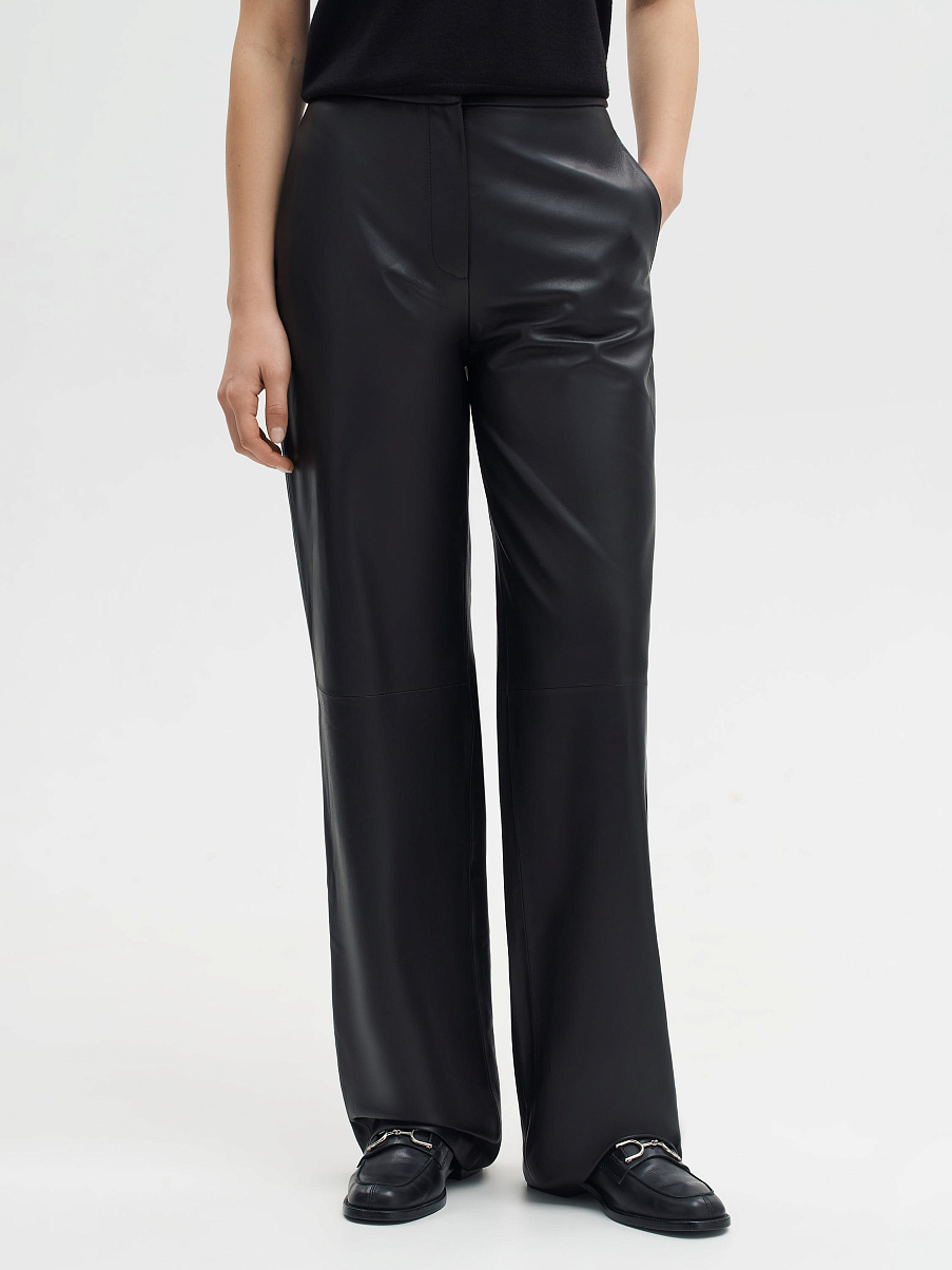 Брюки из натуральной кожи