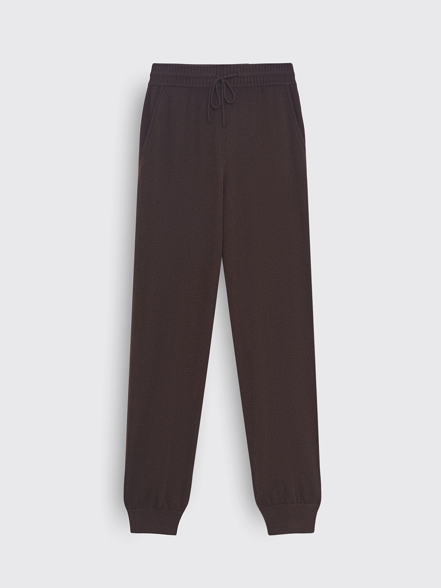Брюки-джоггеры из кашемира