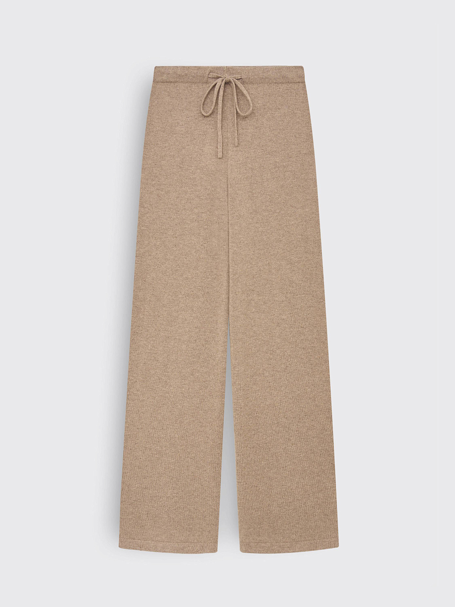 Брюки из шерсти мериноса и кашемира