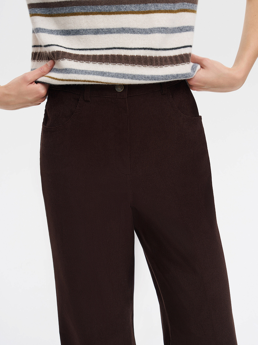 Брюки из вельвета