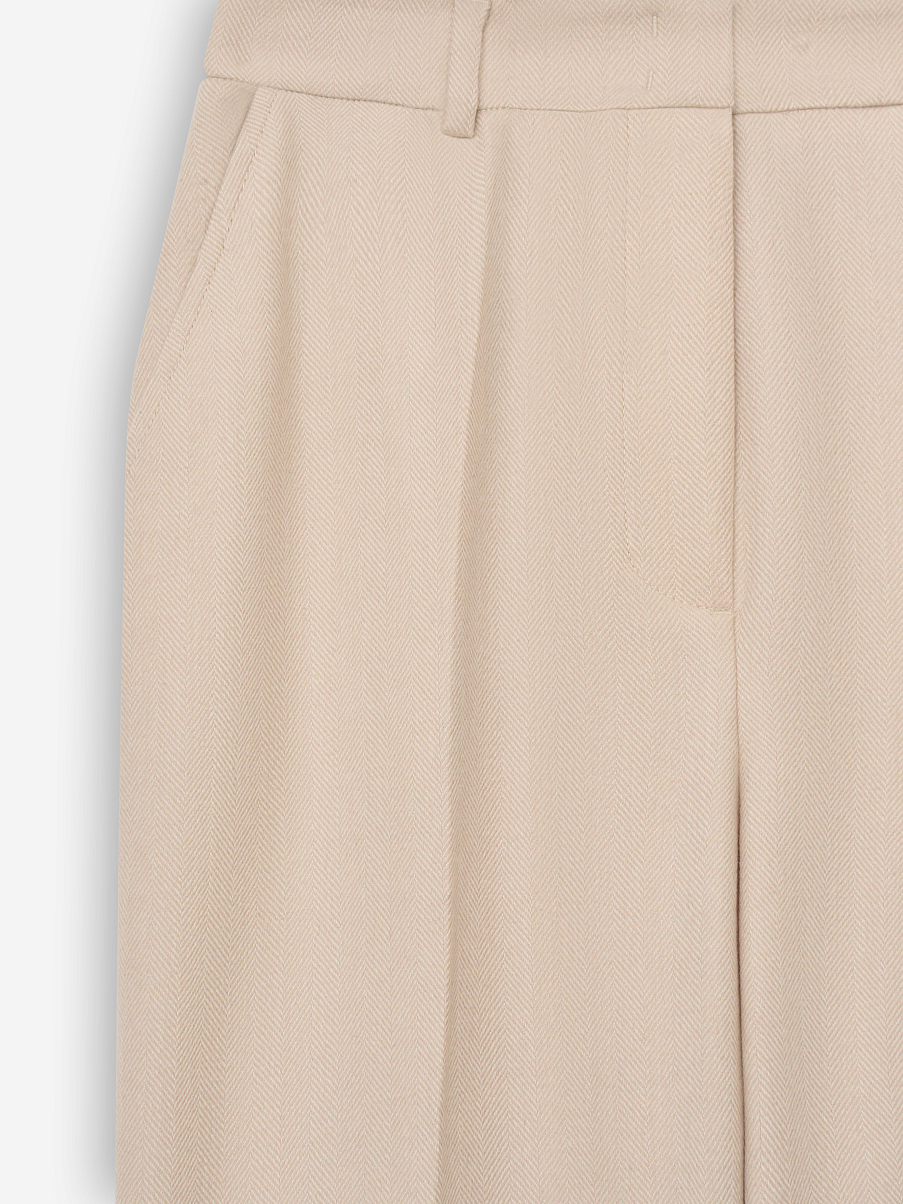 Брюки из шерсти с кашемиром