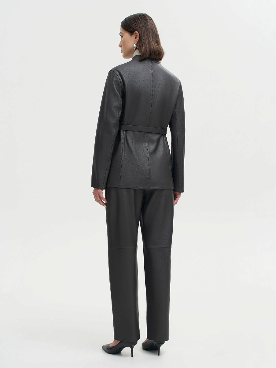 Жакет из кожи