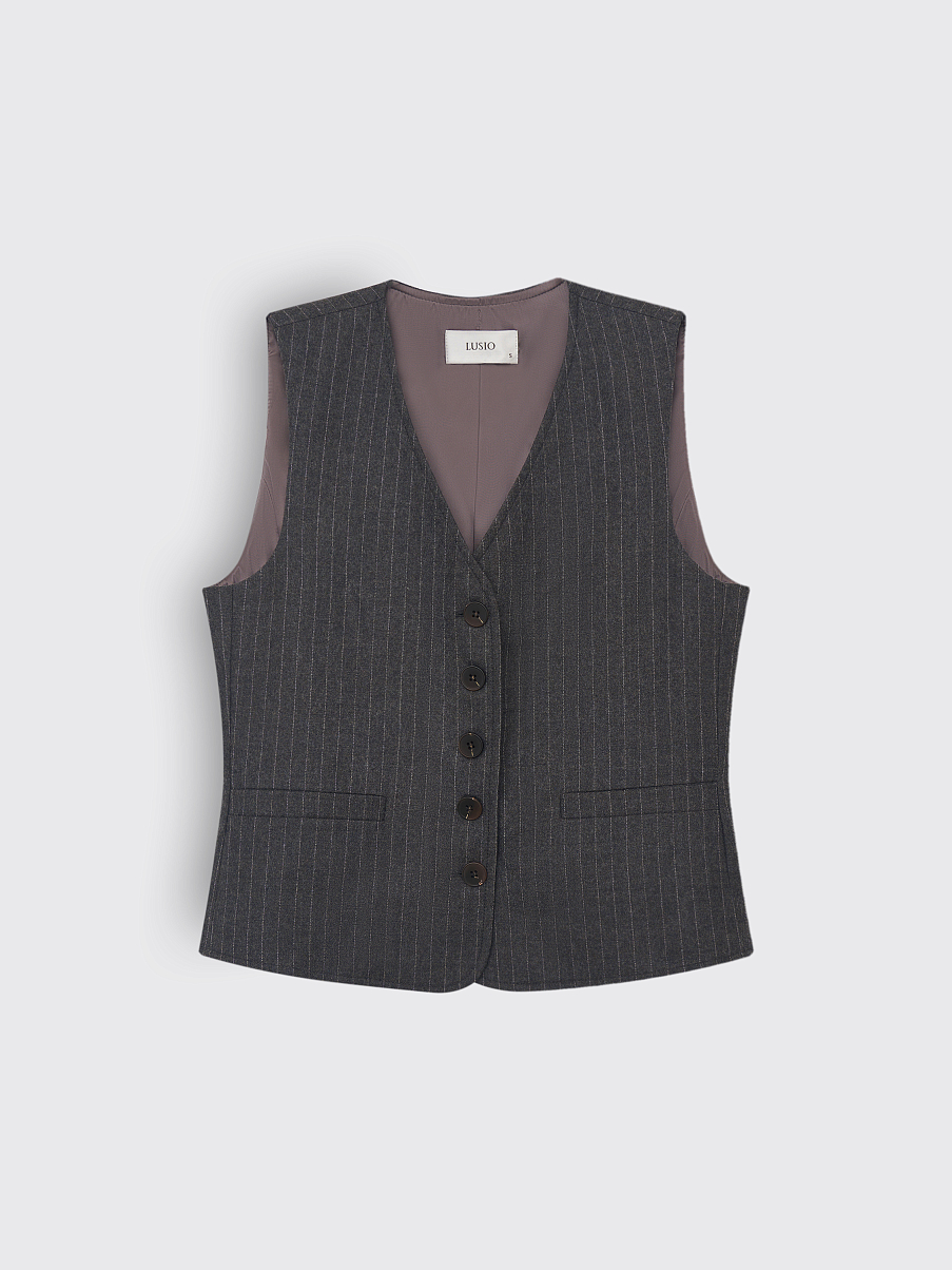 Жилетка из шерсти