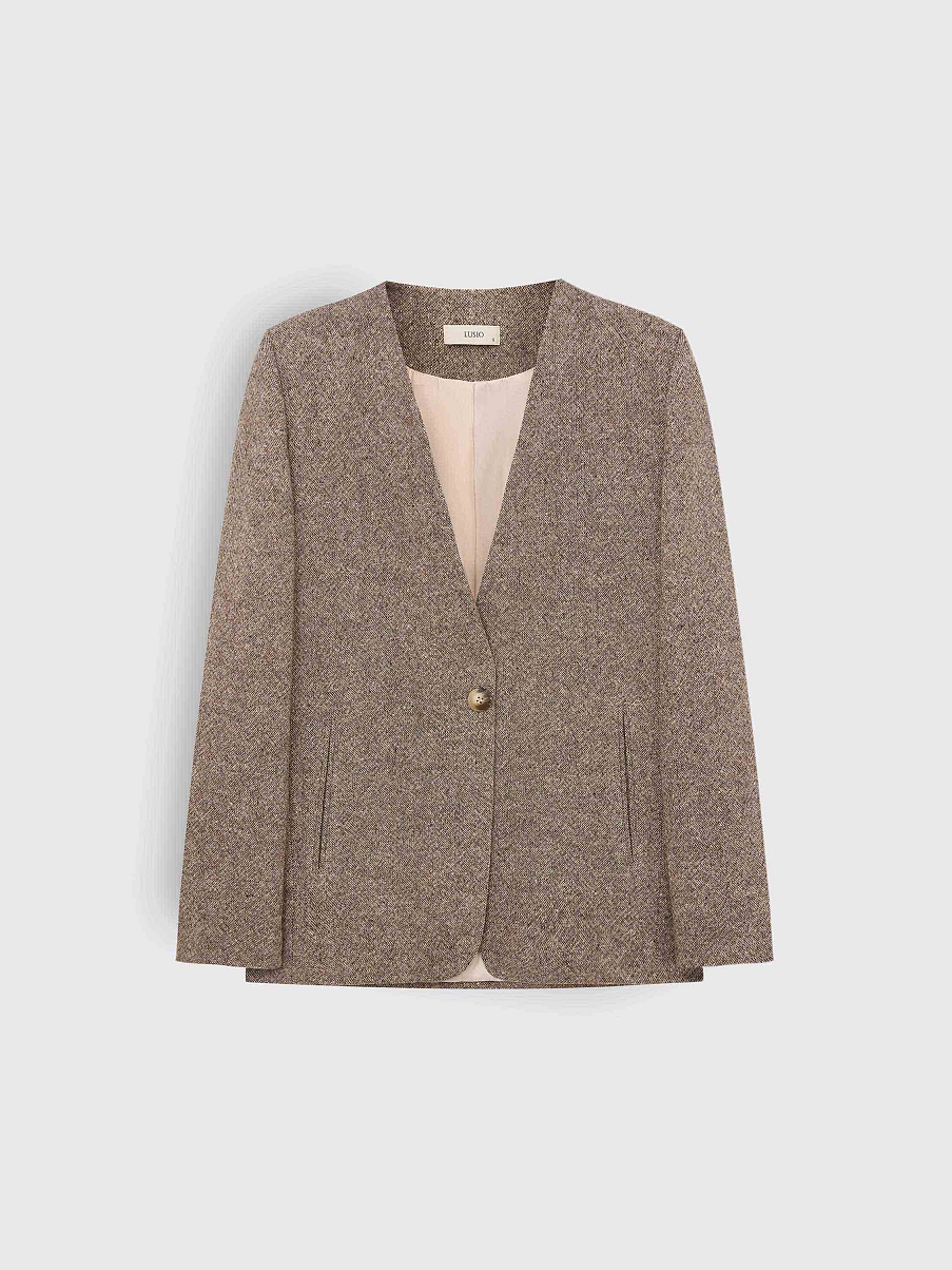 Жакет прямой