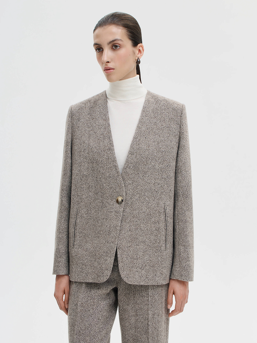 Жакет прямой