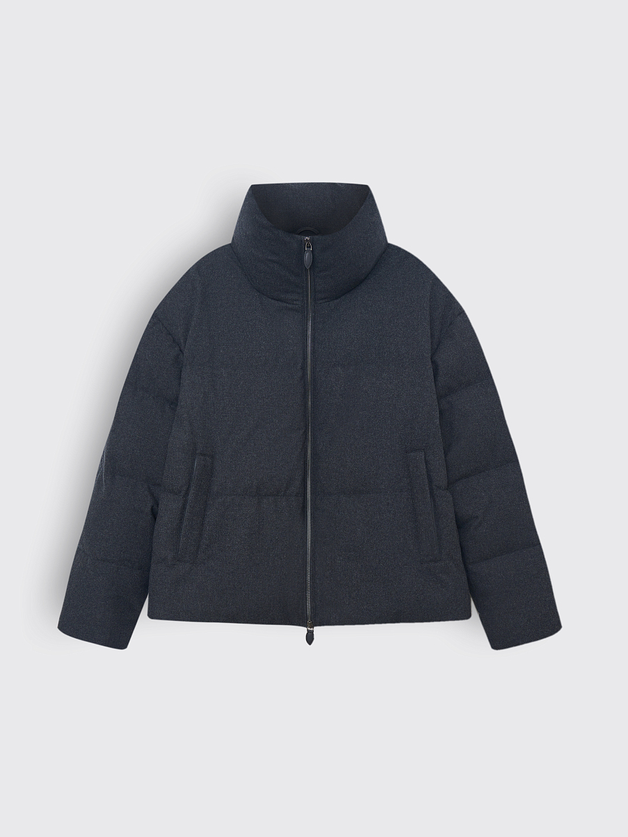 Пуховик из мериноса