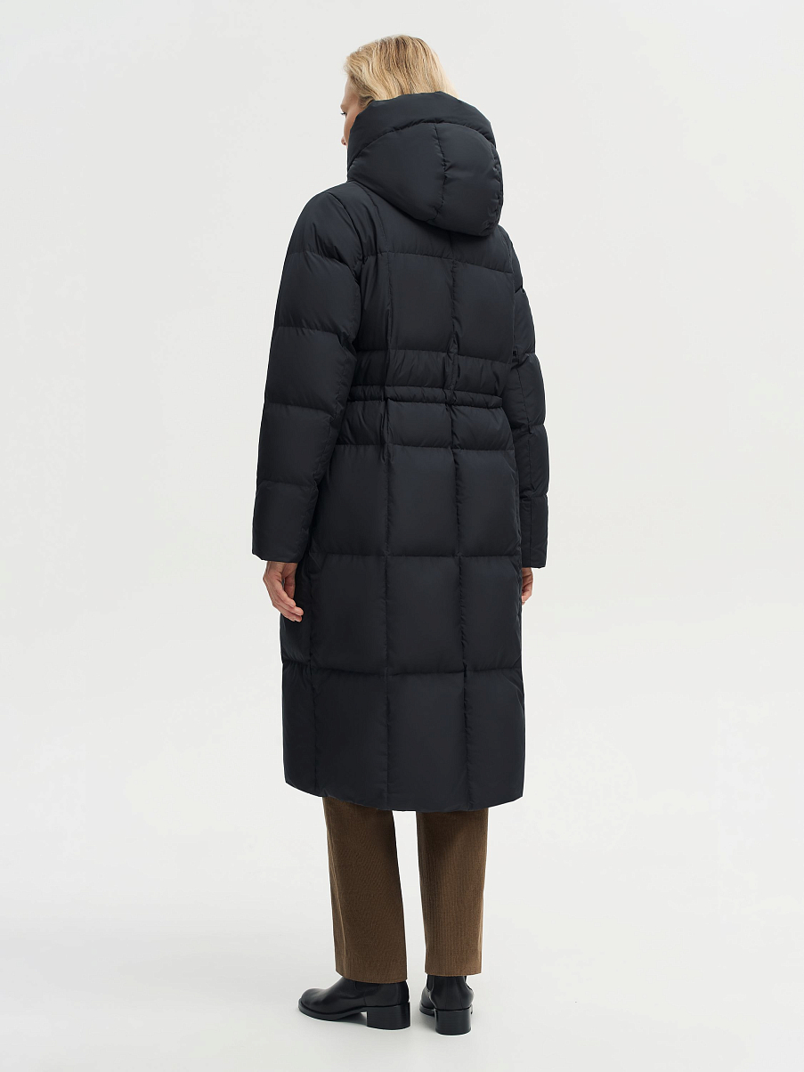 Пуховик удлиненный