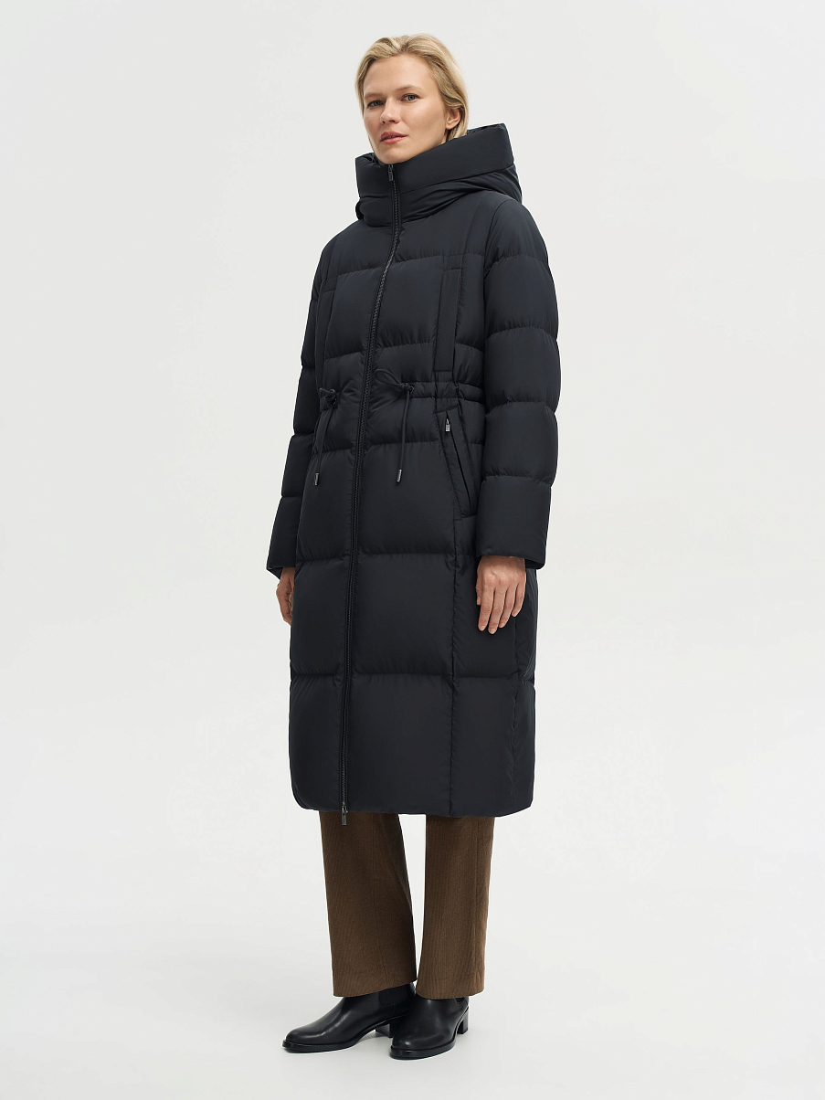 Пуховик удлиненный