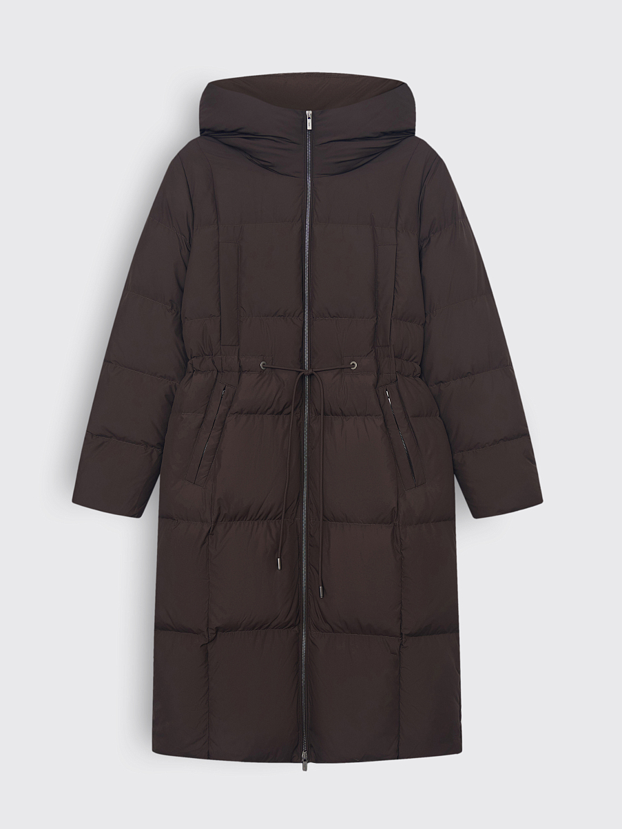 Пуховик удлиненный